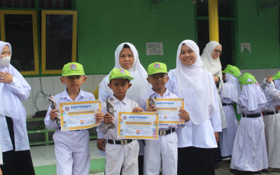 Membangun Sportivitas dan Kreativitas: Kemeriahan Pekan Lomba di MI Anwarussalam